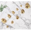 M3 Solid Brass Acorn Dome Cap Nuts DIN1587(Pack of 10)