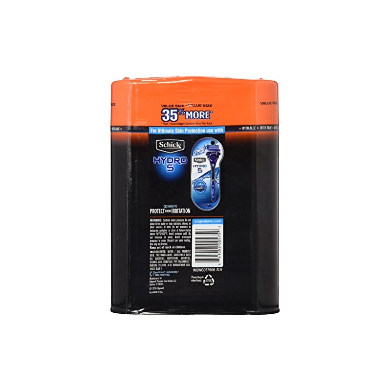 Edge Shave Gel Sensitive Skin with Aloe, 9.5 oz, 3