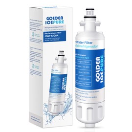 GOLDEN ICEPURE ADQ36006101 Replacement for LG LT700P, 1Pack, 469690, ADQ36006102 LFX31945ST, LFX31925ST, LFX30766S, LFXC24726, LFXS24623, LSFXC2476S, WSL-3, Refrigerator Water Filter