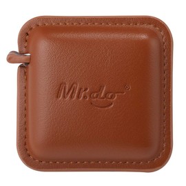 Mr.do Tape Measure Tailor Tape Measure 200 cm / 79 Inches Automatic Retractable Body Body Circumference Sewing Tailor Sewing Accessories PU Leather (Brown)