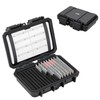 KIWIFOTOS Large Capacity M.2 NVME 2280 SSD Storage Case, 15
