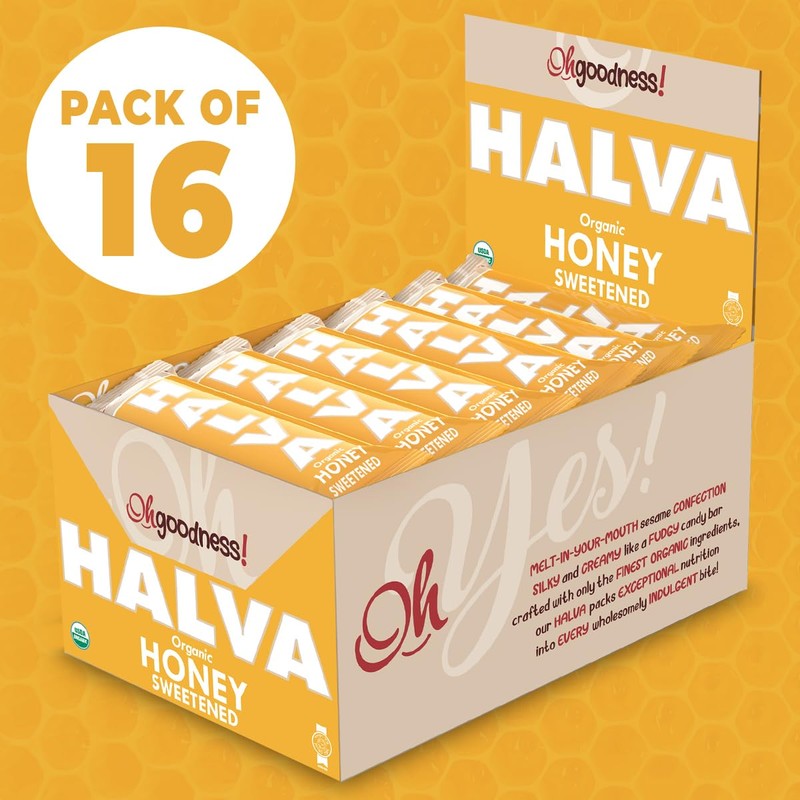 Oh, Goodness! Organic Halva Bars - Paleo Approved - No