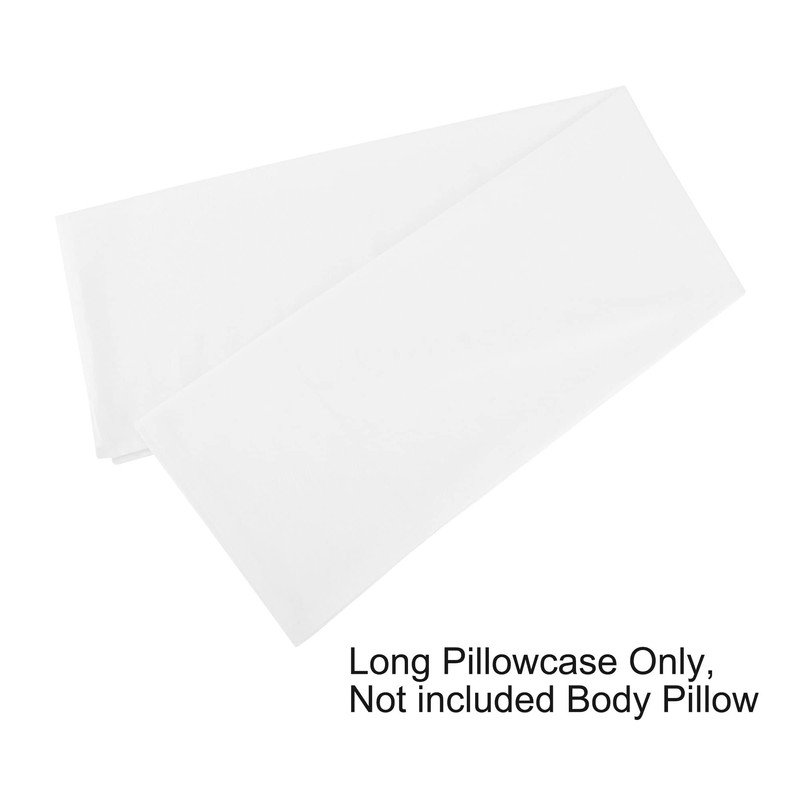 sourcingmap Cotton 5ft Body Pillow Cover, Long Bolster Pillowcase -