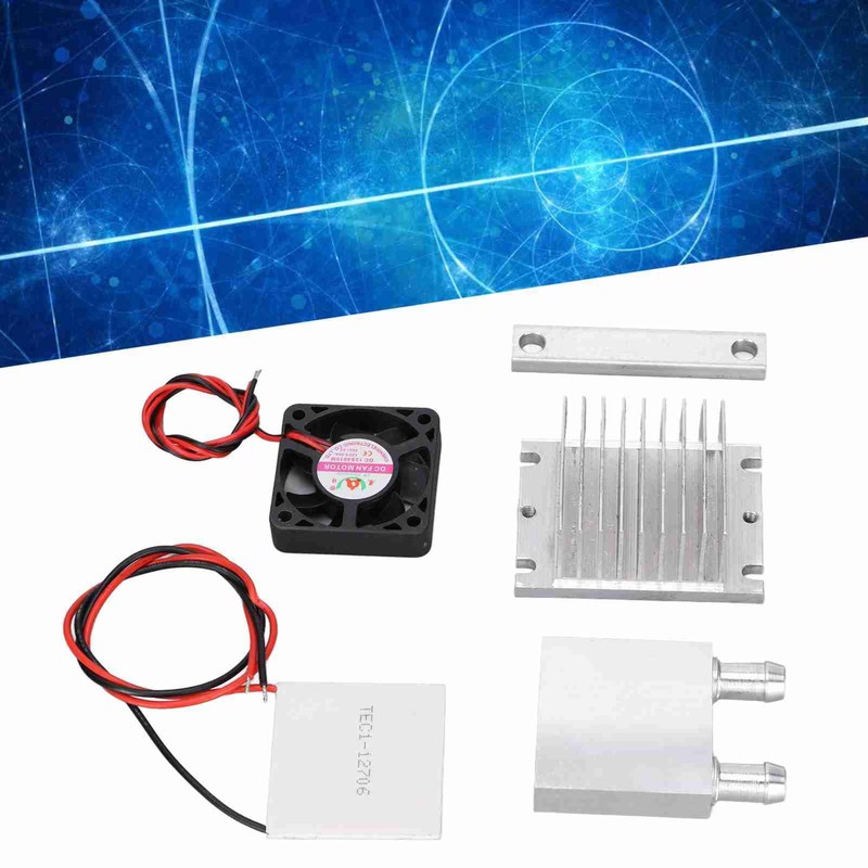 12V Thermoelectric Peltier Cooler Semiconductor Refrigeration Cooling Fan System Heatsink