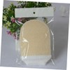 WOONEKY Daily Use Loofah Sponge Pads Natural Sponge for Exfoliating