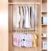 Adjustable Hanging Closet Rod, Extender Hanging Rod, Closet Hanging Organizer,