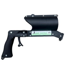 Fox Valley 12" Easy Marker Pistol - Ergonomic Paint Sprayer Gun for Inverted Marking Cans - Ideal for Highlighting Certain Areas in Parking Lots, Sidewalks, Construction, Walls, Tree Marking, and More