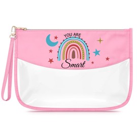 Sfodiary Inspirational Quote Makeup Bag for Women Birthday Graduation Gifts for Daughter Friends Girl Cosmetic Bag Encouragement Christmas Gifts for Wife Sister Aunt Coworker Zipper Travel Pouch