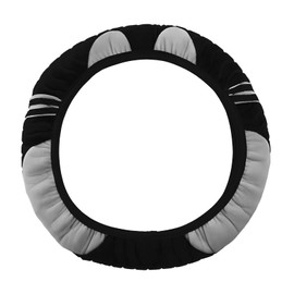 Steering Wheel Cover, Winter Steering Wheel Cover, Plush Non-Slip Car Steering Wheel Cover for Autumn and Winter, Comfortable Hand Warmer, Steering Wheel Protection, Suitable for 37-38 cm Steering
