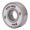 XiKe 8 Pcs 608-2RS Skateboard Bearings 8x22x7mm High Speed Smooth