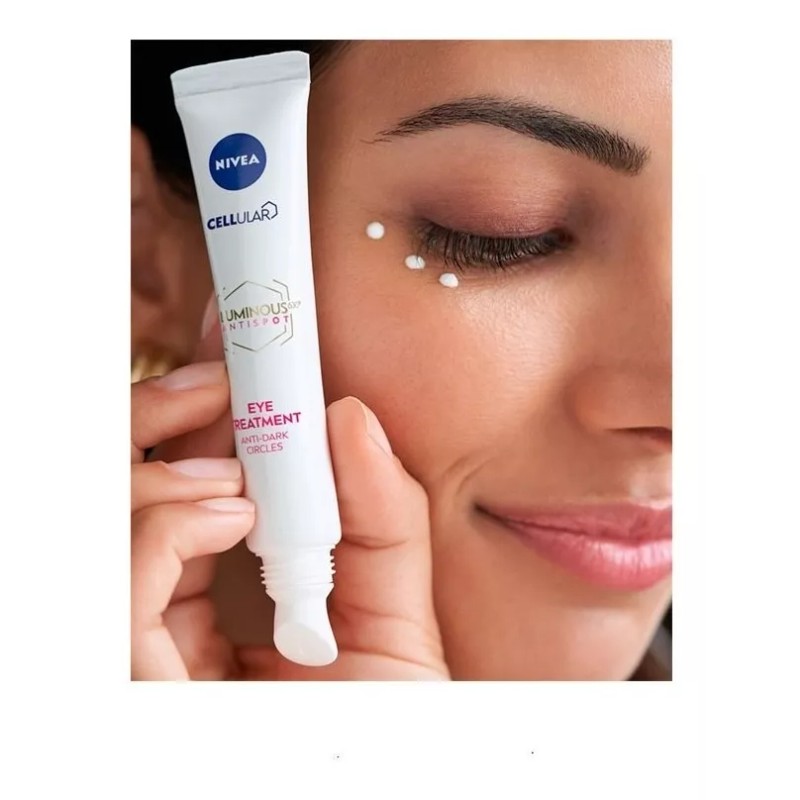 Nivea Crema Facial Antiojeras Contorno Ojos Nivea Luminous630 15ml
