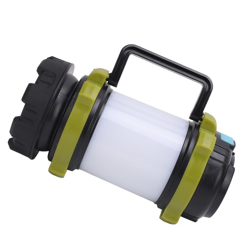 Rechargeable Spotlight Flashlight USB LED Super Bright Handheld Camping Lantern