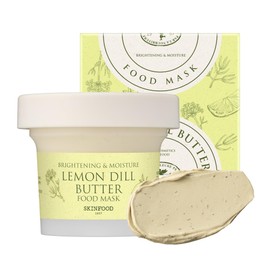 SKINFOOD(スキンフード) レモンディルバターフードマスク 韓国コスメ ウォッシュオフマスク スキンケア 洗い流すパック デイリーパック