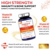 Granions Max Strength Vitamin D3 K2 Supplement - 250mcg (10,000