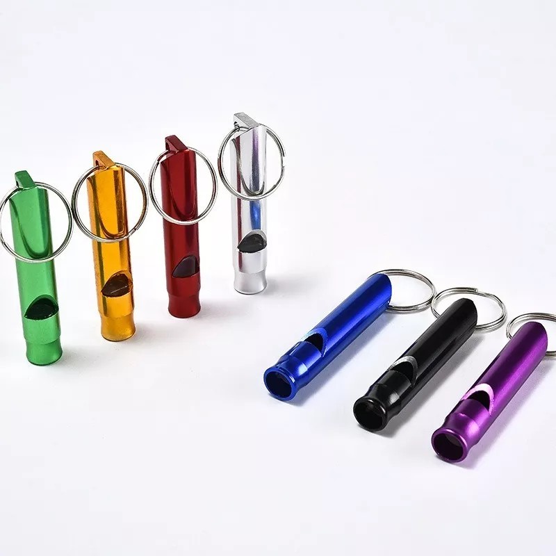 L&T 10 Silbatos De Metal Para Emergencia, Supervivencia, Auxilio