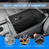 3mirrors Center Console Safe Gun Safe Box with Fingerprint Lock