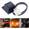 Yosoo 2 Pin 12V Auto Motocicleta LED Luz Indicadora de