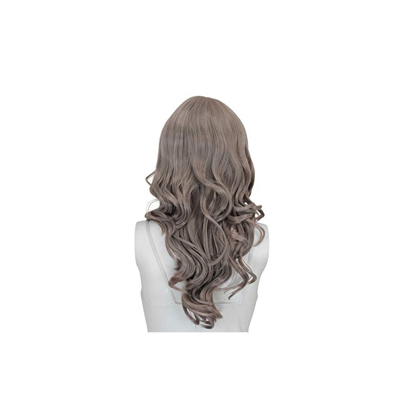 Epic Cosplay Hestia Cosplay Curly Wig 22 Inches (Hazy Grey)