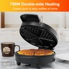 KEINVE Heart Waffle Maker, 750W Nonstick Double-side Heating Mini Heart