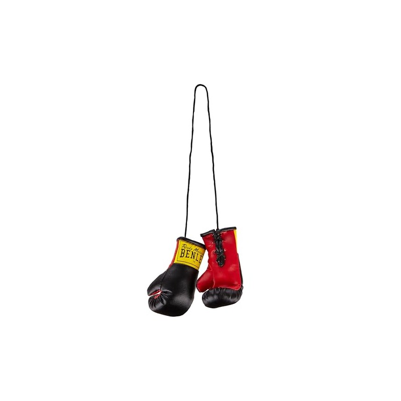 BENLEE Rocky Marciano Unisex_Adult Mini Miniature Boxing Gloves, Black, standard