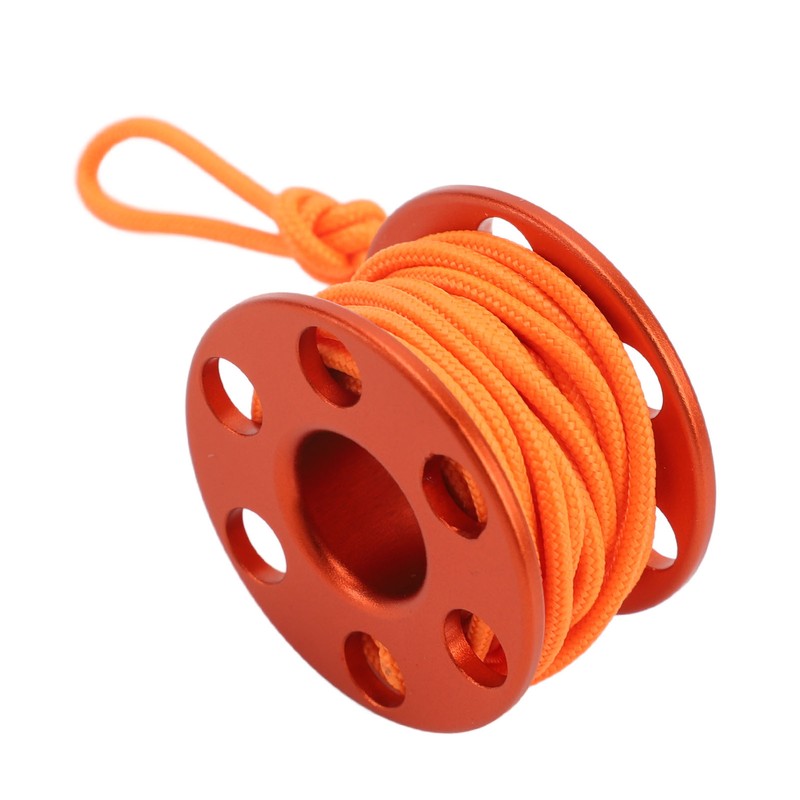 Scuba Diving Finger Reel Aluminum Alloy Mini Finger Spool Reel