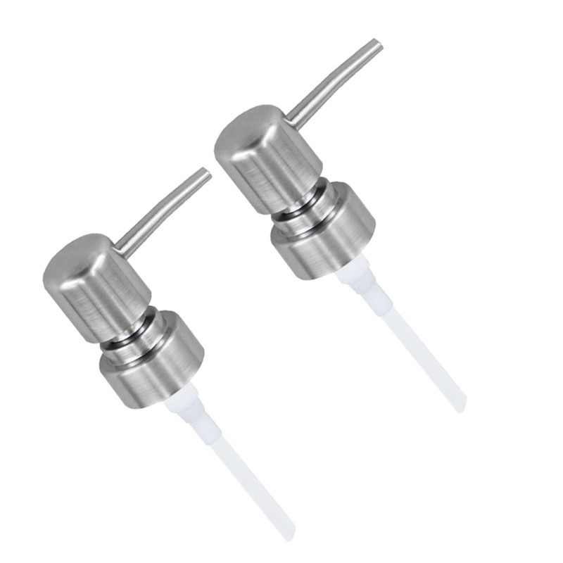 STOBAZA 2sets Lotion Dispenser Pump Replacement Plastic Bottle Pump for