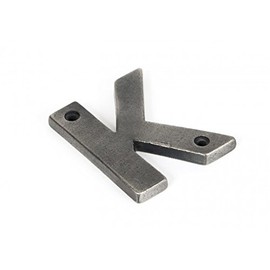 From the Anvil 83803K Letter K-Antique Pewter