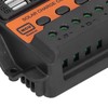Solar Charge Controller LCD Display Double USB DC 12V‑24V Discharge