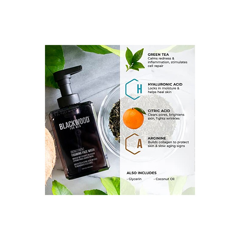 Blackwood For Men Blackwood For Men Bionutrient Foaming Face Wash,