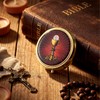 Pyx for Communion Host Catholic Gold Fish,Holy Grail