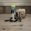 AARNAV Stainless Steel Coconut Scraper for Kitchen, Vacuum Base, Rotatable