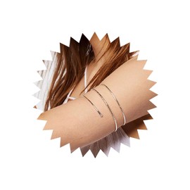 TseenYi Upper Arm Cuff Bracelet Gold Upper Arm Cuff Punk Wrap Upper Arm Cuff Bracelet Cool Minimalist Open Adjustable Arm Cuff Arm Cuff Jewellery for Women and Girls, Gemstone, No Gemstone