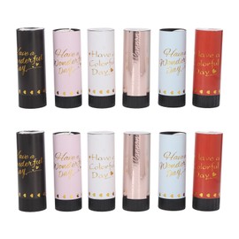 12Pcs Confetti Cannon Portable Mini Party Ambience Wide Application Confetti Popper for Party Wedding Holiday