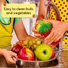 Vesici 10 Pieces Fruit Dish Scrubber Non Scratch Cleaning Sponge