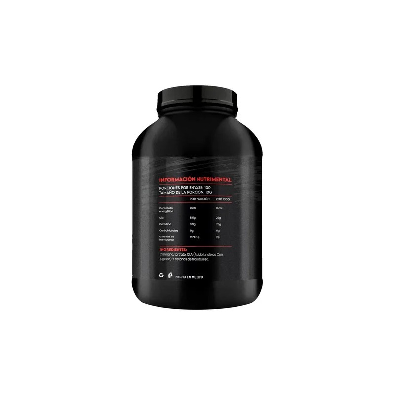 Cla Carnitina Wild Beard 1kg Pre Entreno Sabores 100 Servs