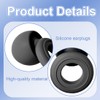 1 Paar Schlaf-Ohrstöpsel, Geräuschunterdrückung, Silikon, wasserdicht, wiederverwendbar, enthält 2 Paar