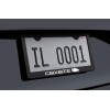Ghost License Plate Frames Mustang GT License Plate Fram Black