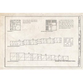 Historic Pictoric : Blueprint HABS Cal,19-SIMA,1- (Sheet 8 of 9) - Bella Vista Terrace, Mountain Trail & Alegria Avenue, Sierra Madre, Los Angeles County, CA 12in x 08in