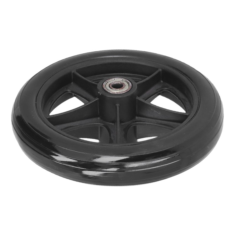 Wheelchair Wheel Replacement 16cm PU Walker Caster Accessory with Ball