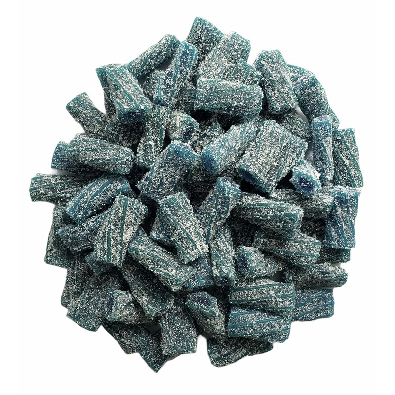 FirstChoiceCandy Sour Licorice Twist Bites, Twisteroos Pectin Filled Sour Bites