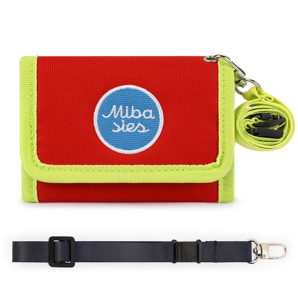 mibasies Kids Wallets for Boys age 3-8, Trifold Wallet for