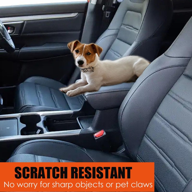 ANMOSVO for Honda CRV 2017-2022 Center Console Cover - Vegan