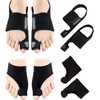 4 Pieces Bunion Corrector Bunion Relief Protector Sleeves Kit,Bunion Splints