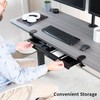 VIVO 22 inch Clamp-on Sliding Pull-out Under Table Drawer for