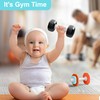 iPlay, iLearn Baby First Gym Rattle Set, Infant Dumbbell Weights