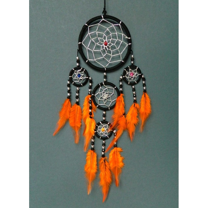 BRILLIANT GIFTS ORANGE DREAMCATCHER DREAM CATCHER