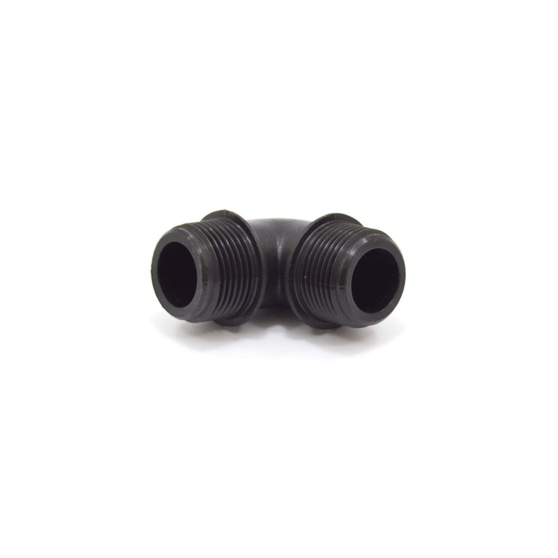 S&M 723025 3/4-Inch Male Threaded Elbow, Black