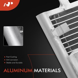 A-Premium Air Conditioning A/C Condenser Compatible with Infiniti G35 2003-2007 V6 3.5L, Replace# 4704, 92100AM600