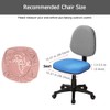 Melaluxe Stretch Jacquard Office Chair Cover, Removable Washable Desk Chair