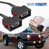 Hoypeyfiy 2PCS Front Turn Signal Light Connector Plug Harness 68065016AB